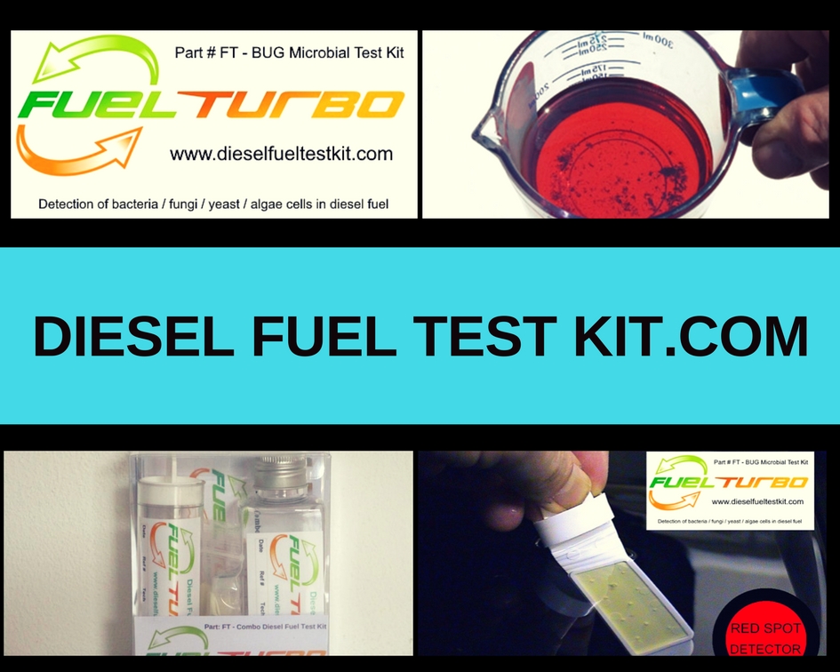 Check out our Test Kit Images of Diesel Fuel Quality Problems.